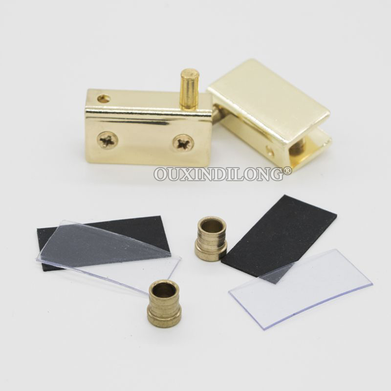 Glass Door Hinge - 真新しい 10 ペアのステンレス鋼ガラスドアヒンジモールディスプレイキャビネットヒンジ 5 〜 8