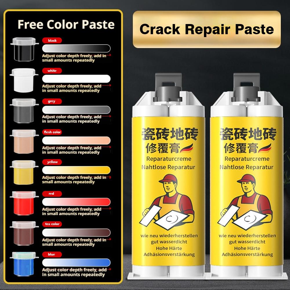 Ceramic Tile Floor - 多機能タイル石のひび割れ修理キット接着剤セラミック修理接着剤大理石の床のひび割れスーパー接着ツール付き
