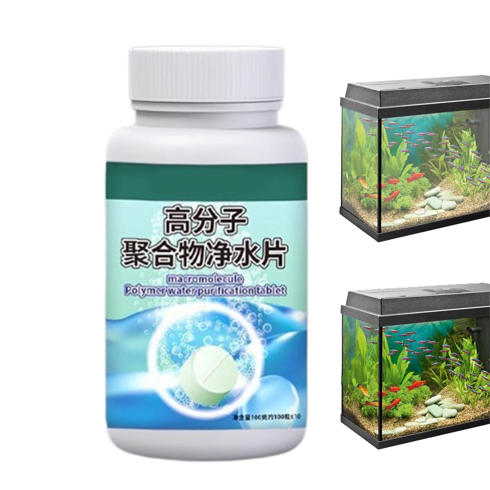 魚の水槽藻類除去剤、水槽浄化タブレット、噴水、ベタ、エビ、カ - Water Dish Reptile のレビューと価格
