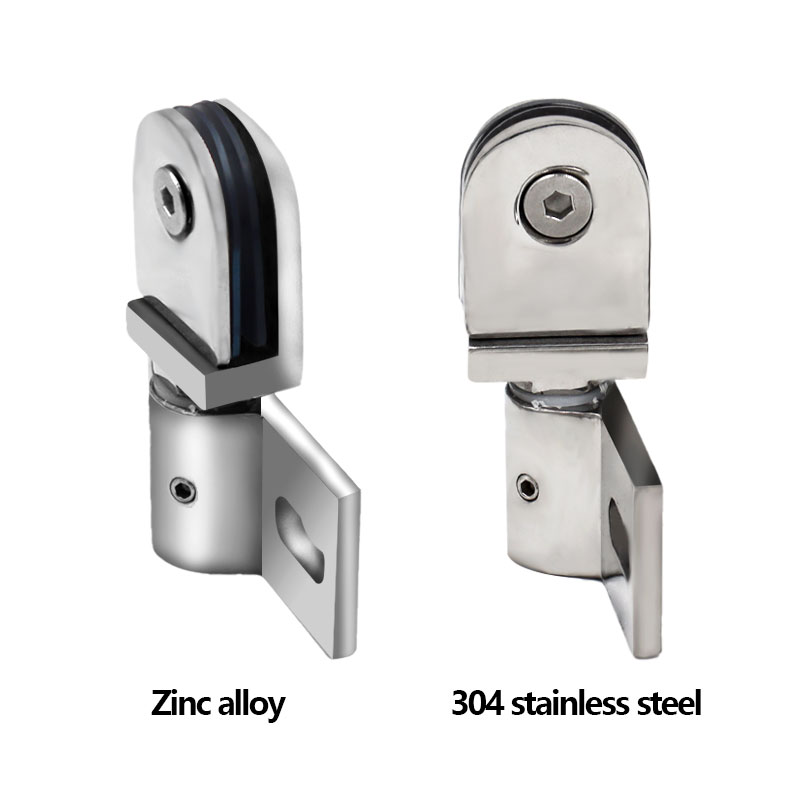 浴室ガラスドアクリップ/クランプ/ヒンジ、回転ドアシャフト、 - Glass Door Hinge のレビューと価格