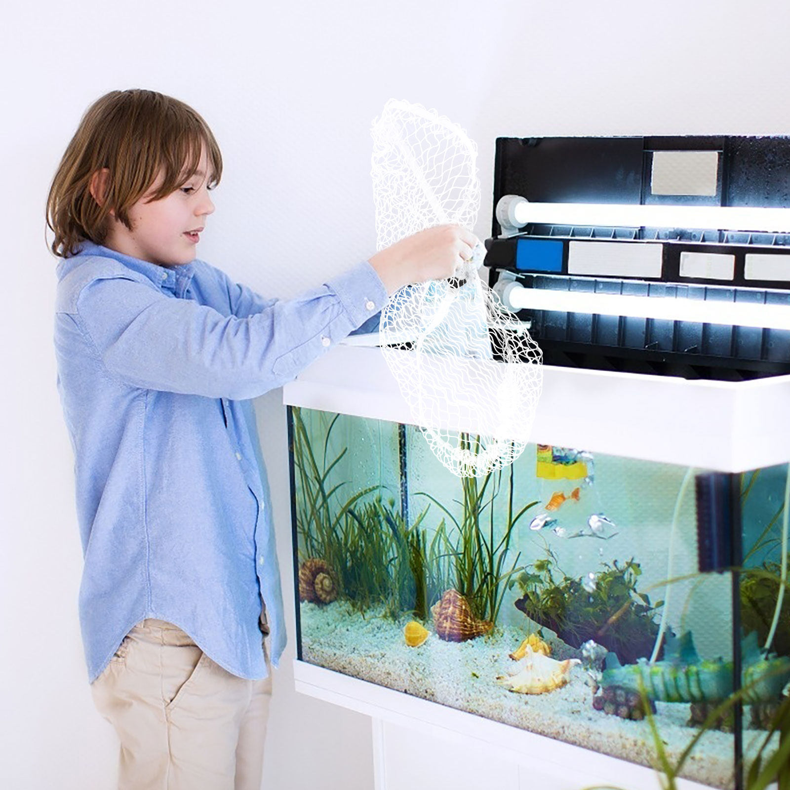 水槽用ナイロン製トップカバー 40x20cm 魚タンク用メッ - Screen Top Mesh のレビューと価格