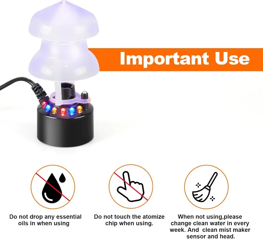 超音波アトマイザー ミストメーカー ミスターフォガー 噴水池 - Terrarium Fogger Ultrasonic のレビューと価格