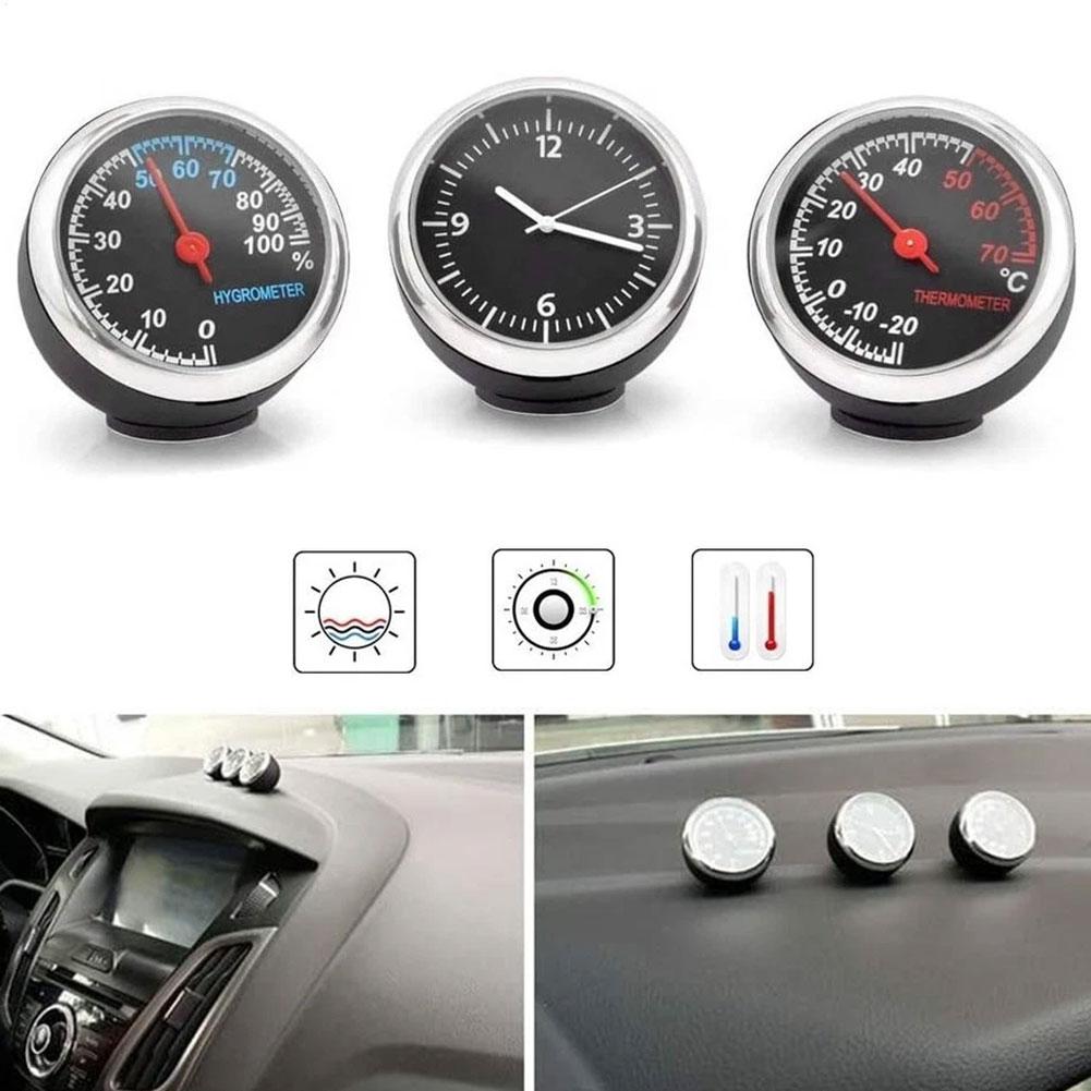 ミニ自動車ディスプレイ時計 車アクセサリー オートウォッチ  - Digital Hygrometer Probe のレビューと価格