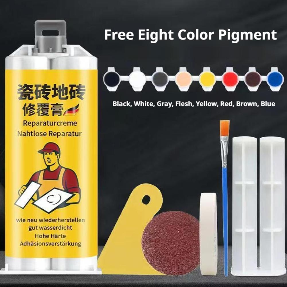 多機能タイル石のひび割れ修理キット接着剤セラミック修理接着剤 - Ceramic Tile Floor のレビューと価格