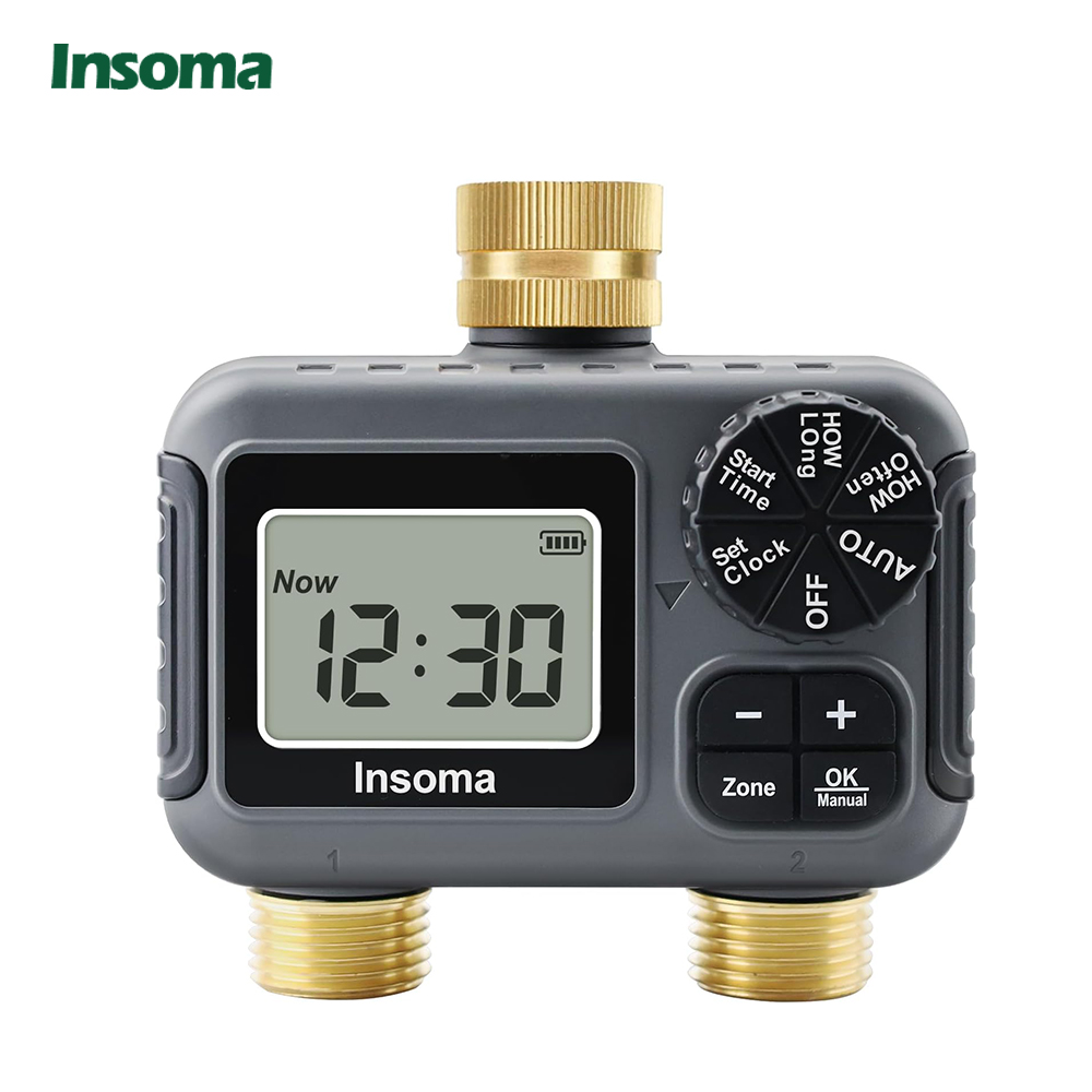 Insoma-インテリジェント散水システム,デュアルアウトレ - Timer Dual Outlet のレビューと価格
