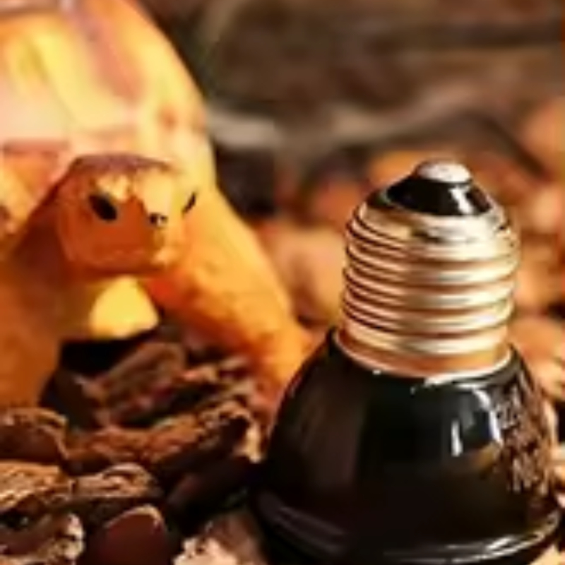 爬虫類用セラミックヒートエミッター ミニブラック赤外線ランプ - Ceramic Heat Emitter のレビューと価格