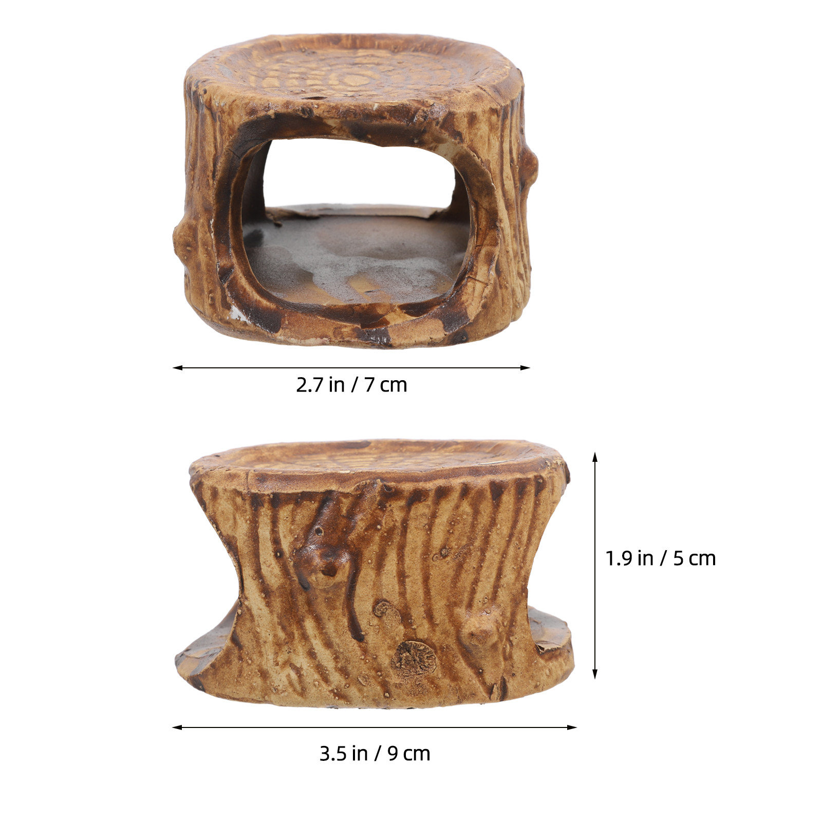 水槽用セラミック製隠れ家装飾、水生ペット繁殖用サンクチュアリ - Hide Cave Ceramic のレビューと価格