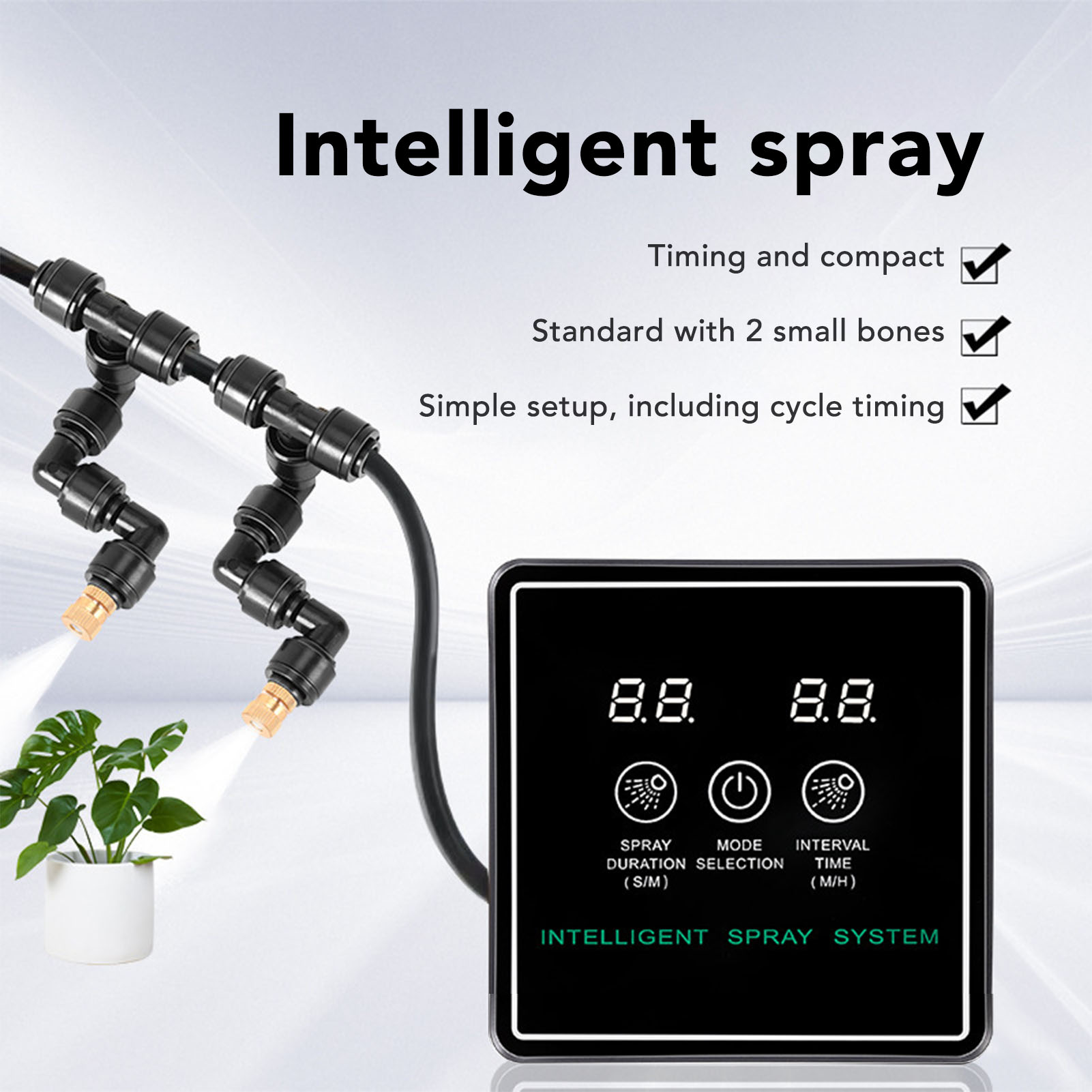 爬虫類フォガースマートスプレーシステム自動タイミング加湿器  - Misting Nozzle Reptile のレビューと価格