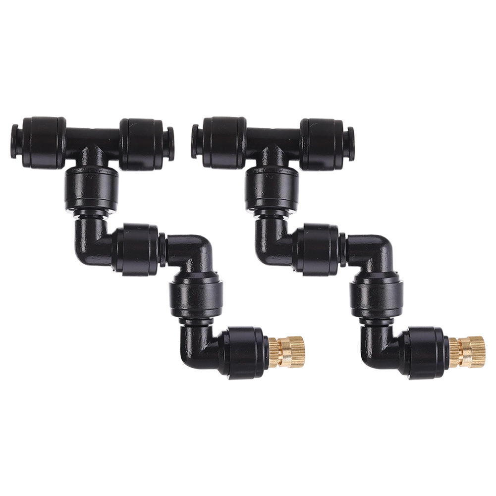 2 個ブラック噴霧ノズル 360 度調整可能なミストスプレー - Misting Nozzle Reptile のレビューと価格