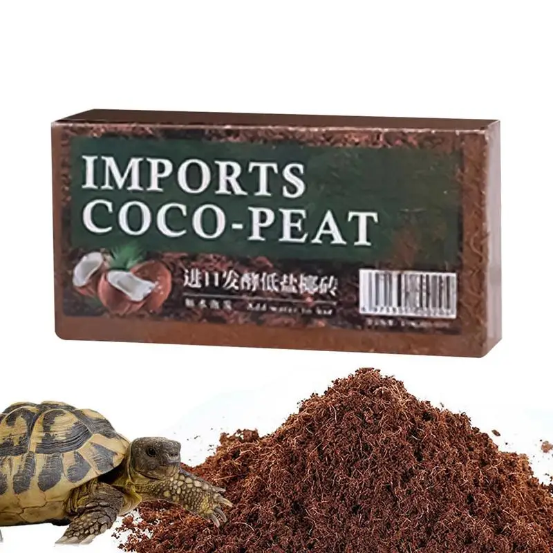 爬虫類ココナッツ土壌天然ココナッツ繊維基質トカゲカメ爬虫類寝 - Substrate Coconut Fiber のレビューと価格